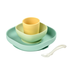 Set vajilla silicona 4...