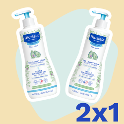 2 Gel de baño Suave 500 ml